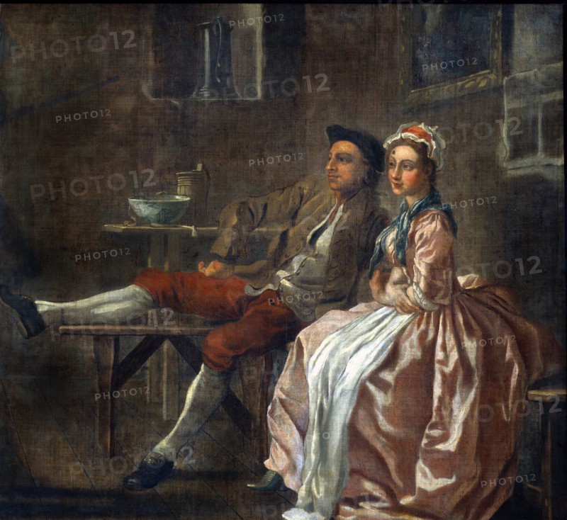 The Wapping Landlady, by Francis Hayman. England, 18th century