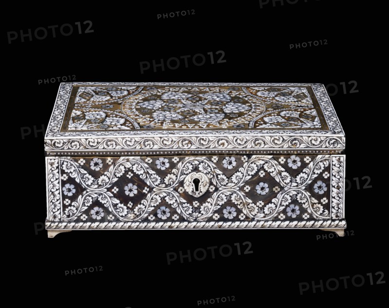 Footstool. Baroda, India, early 20th century