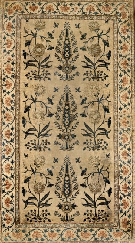 Floorspread. India, late 17th century