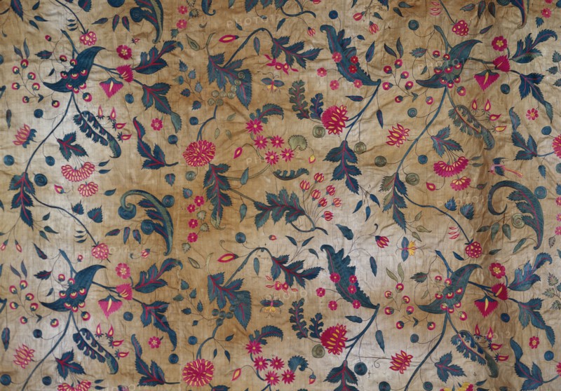 Window curtain. India, mid-18th century