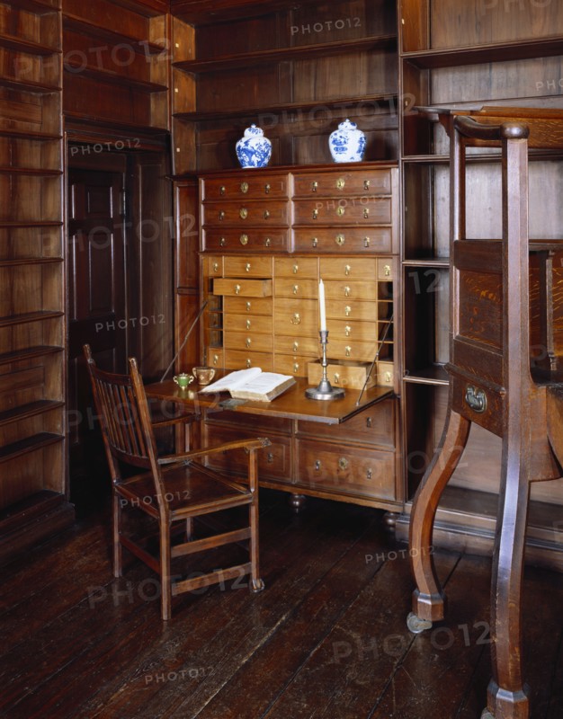 Interior of Ham House. Surrey, England, 19th century