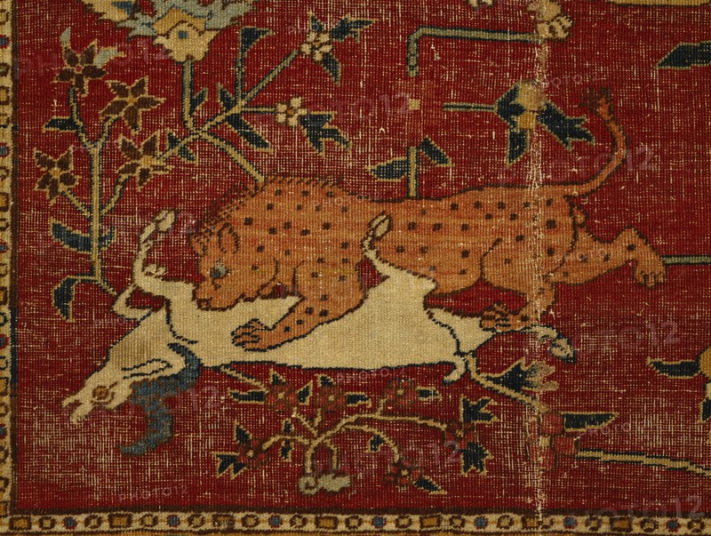 The Fremlin Carpet, detail. India, 17th century