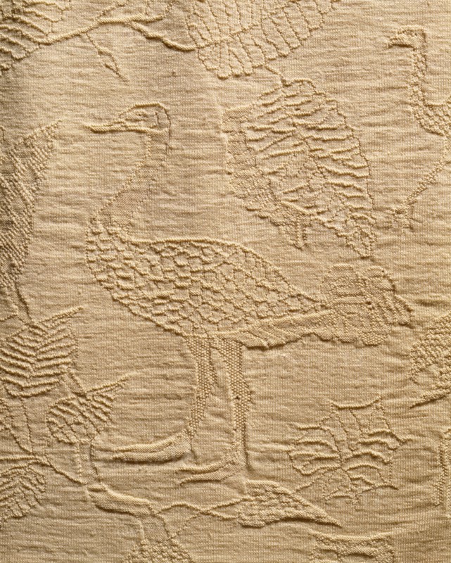 Petticoat, detail. Holland, mid 18th century