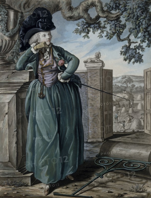 The Months - June, by Robert Dighton. England, late 18th century