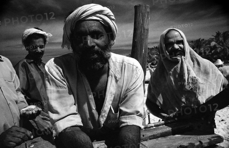 Pêcheurs, Kerala, Inde