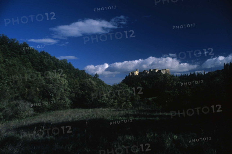 Hilltop town,
The Marches, Italy.