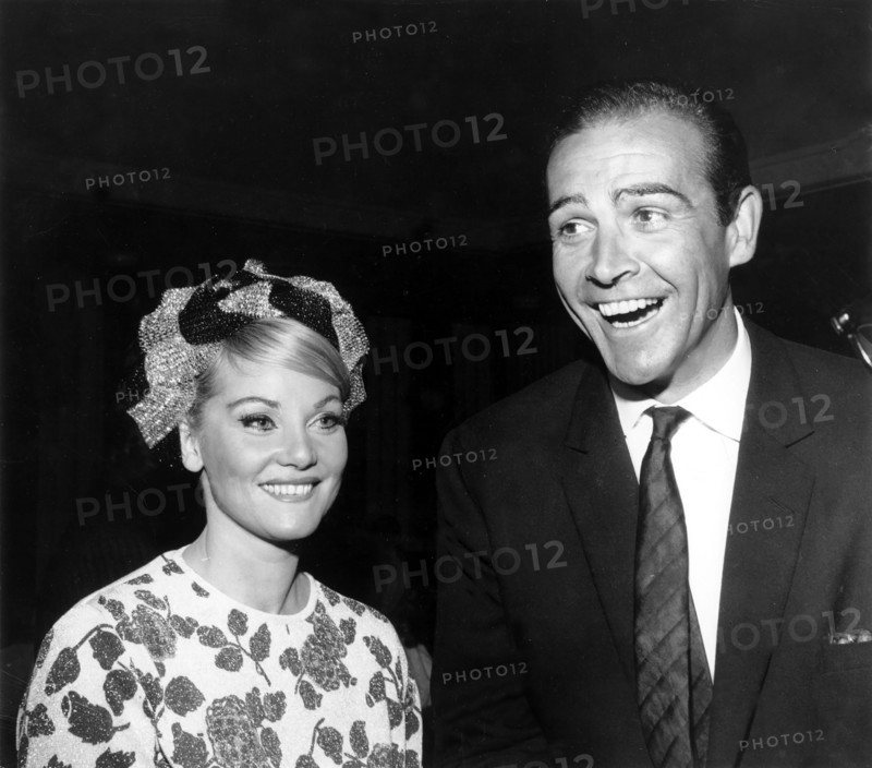 Sean Connery With Wife Diane Cilento