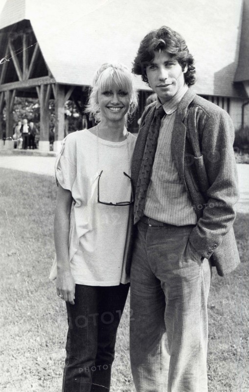 John Travolta With Olivia Newton John