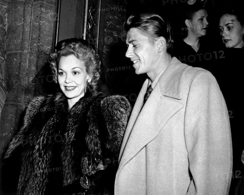Ronald Reagan And Jane Wyman