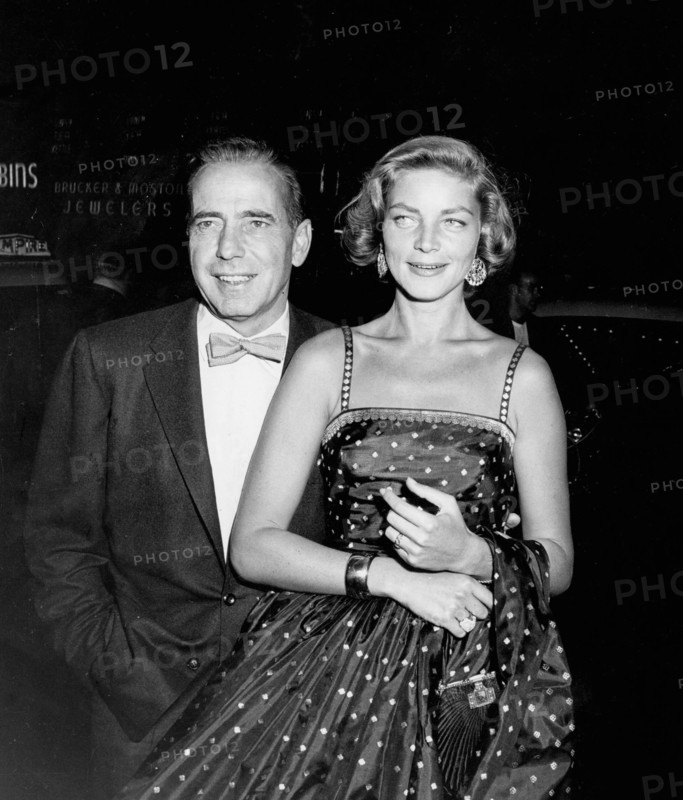 Lauren Bacall With Humphrey Bogart