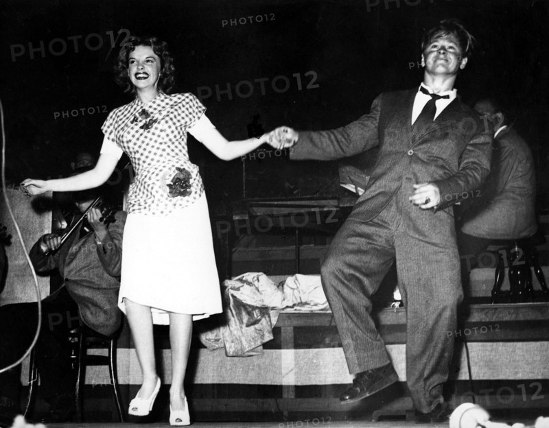 Judy Garland and Mickey Rooney