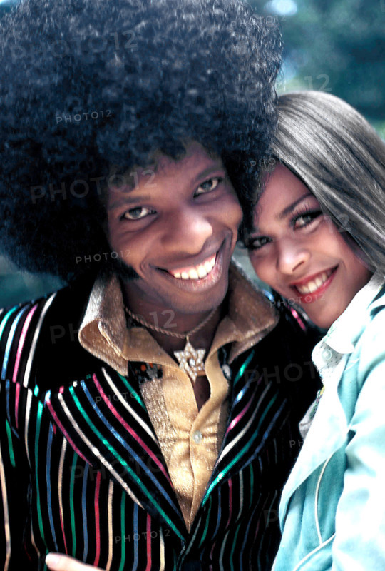 Sly Stone and His Wife Kathy