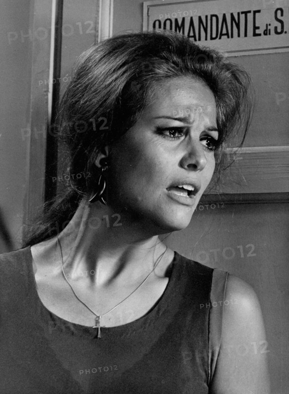 Italian Movie Star Claudia Cardinale