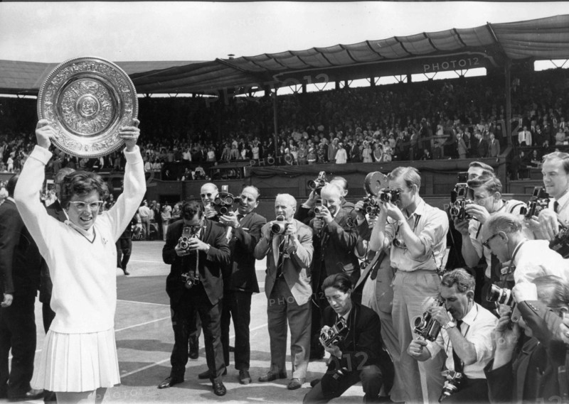 Professional Tennis Player Billie Jean King 1943 -