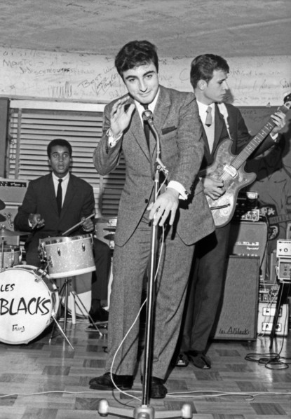 Groupe de rock au Golf-Drouot, 1964