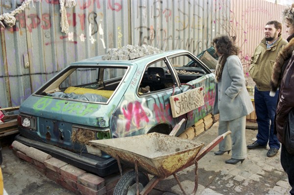 After the Fall of the Berlin Wall, November 1989