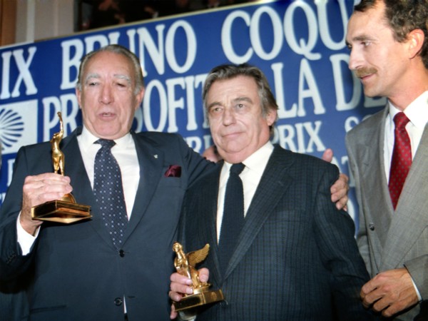 Anthony Quinn and François Périer