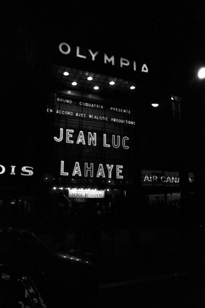 Jean-Luc Lahaye at the Olympia in January 1986
