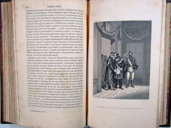 Napoleon at the Lodge in Faubourg Saint-Marcel