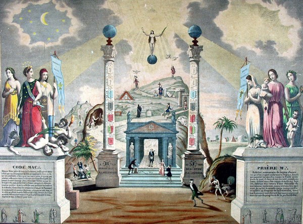 Maison Orcel, Prayers and Masonic codes