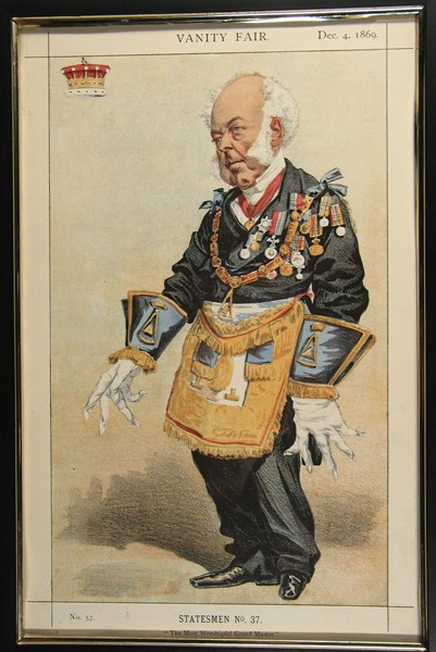 Statesman n° 37, Vanity Fair, 1869