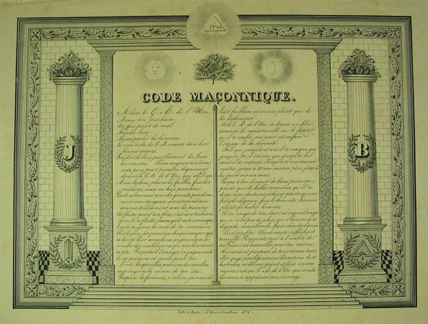 Masonic code, A. Patin