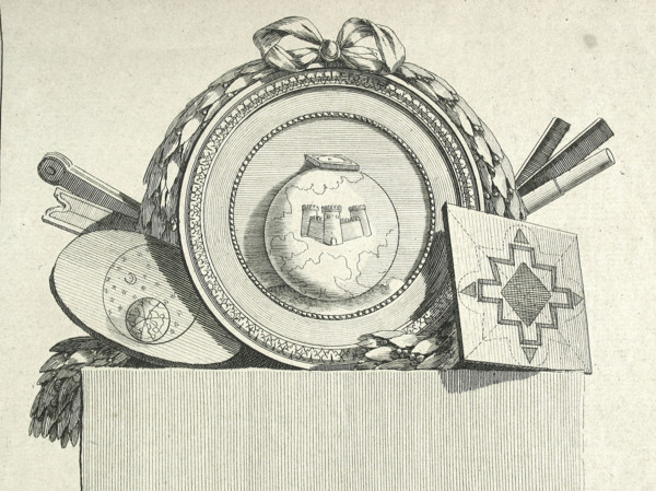 Symbolic plates and tools, Charles Bernet