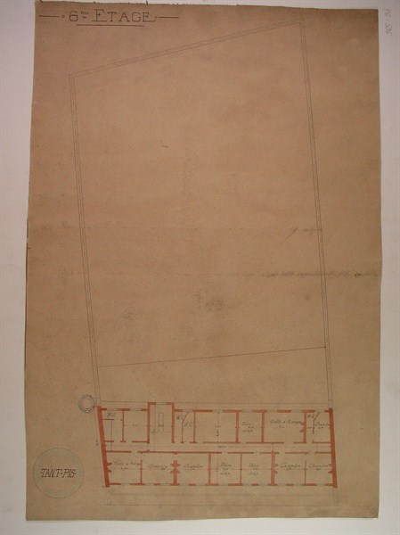 Plans du Grand Orient de France, 6e étage