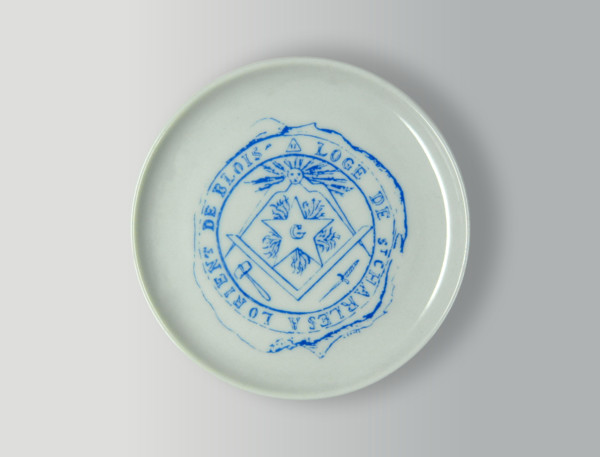 Coupelle en porcelaine.