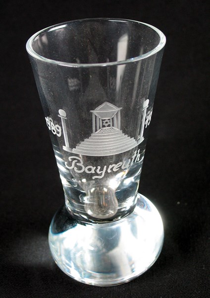 Contemporary German ‘kanon’ glass.