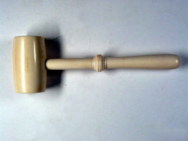 Ivory ritual gavel