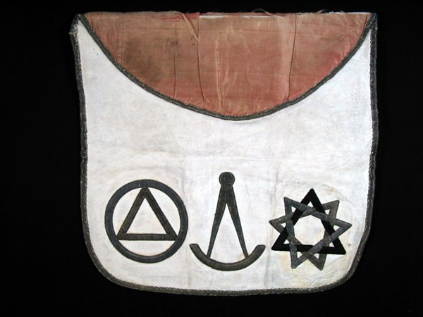 Apron of a Knight of the East and West (REP) of Jérôme Bonaparte.
