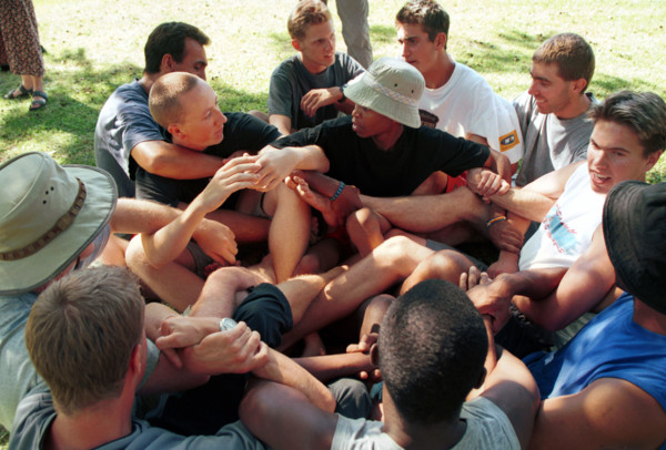 Africa Enterprise, Pietermaritzburg, 3/2003
youth, communication, relationships,  multiracial,
