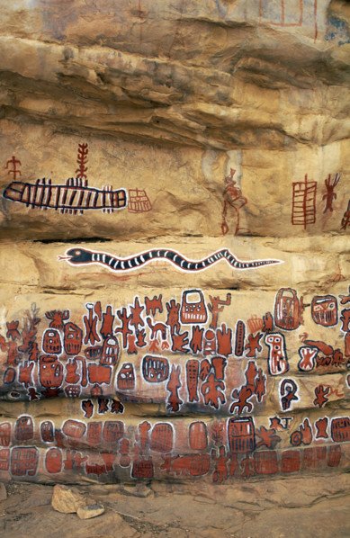 ROCK ART, SONGO, MALI
