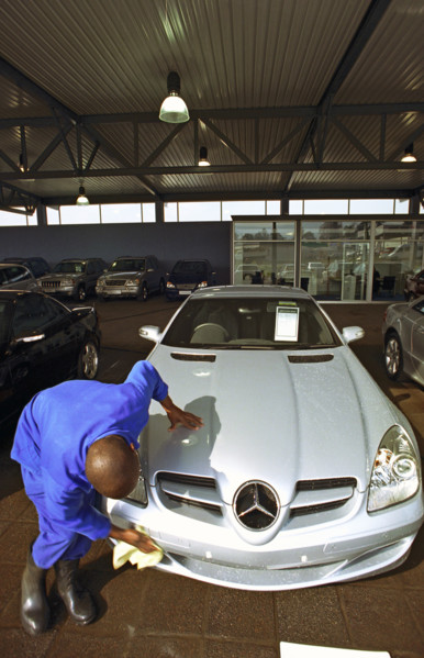 Getting used car ready