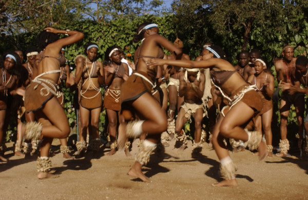 Traditional dancers