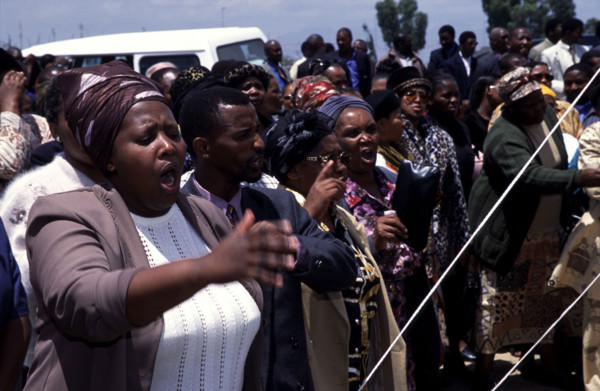 Rose Mabikwe's funeral