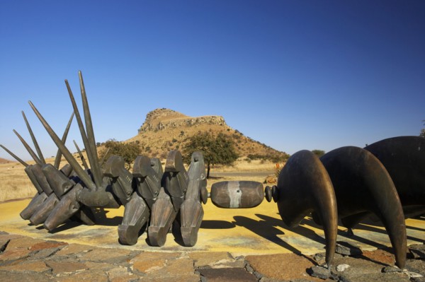 Mémorial aux guerriers Zoulous, Afrique du Sud