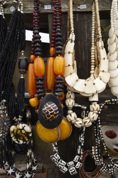 Artisanat et bibelots à la Fenêtre de Dieu, Afrique du Sud