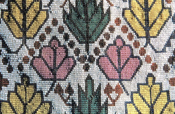Sac en bandoulière tissé et décoré de perles, 
XIXe siècle
Création des Indiens Potowatami, Grand Lacs, Amérique du Nord