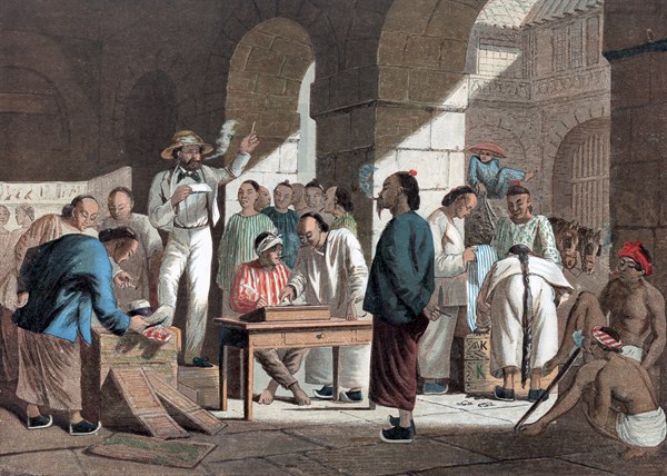 Canton, mai 1858