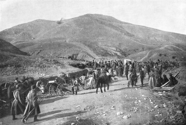 Guerre russo-japonaise 1904-1905, le renfort sibérien  défend le 203 Metre Hill