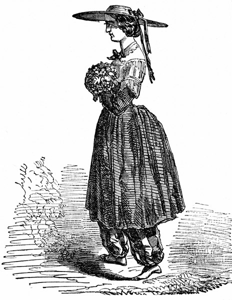 Amelia Bloomer (1818-1894), féministe américaine à l'origine de la réforme vestimentaire chez les femmes
