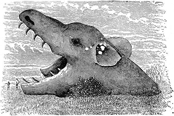 The wolf Fenris of Scandinavian mythology