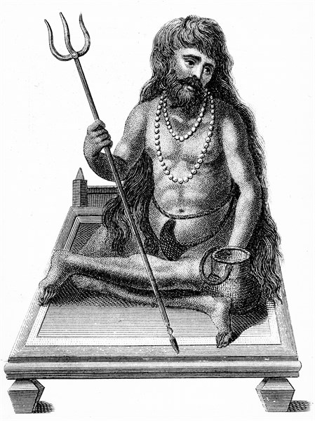 A Yogi meditating, these Hindu philosophers and holy men follow an ancient tradition