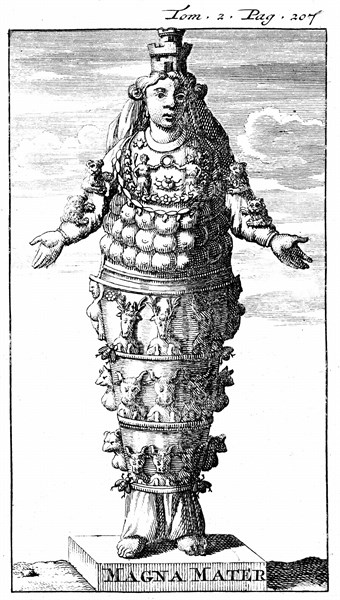 Cybèle, femme de Saturne