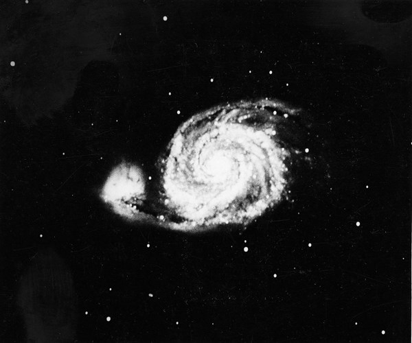 Galaxy in Canes Venatici taken at Mount Wilson Observatory in 1910
