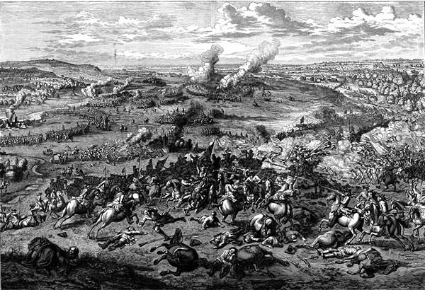 Guerre de Succession espagnole, la Bataille de Blenheim (Hochstadt), le 13 août 1704
