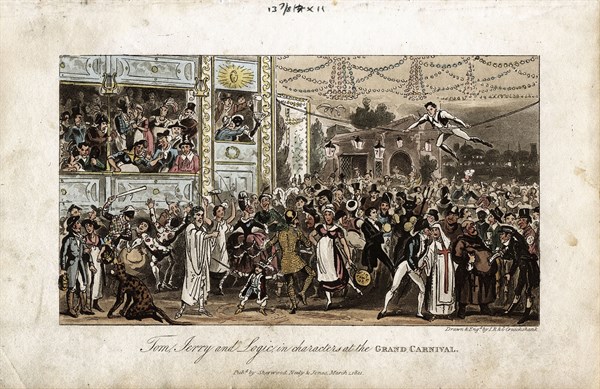 IR&G Cruickshank; Corinthian Tom, Jerry Hawthorn et Bob Logic au "Grand Carnival"
