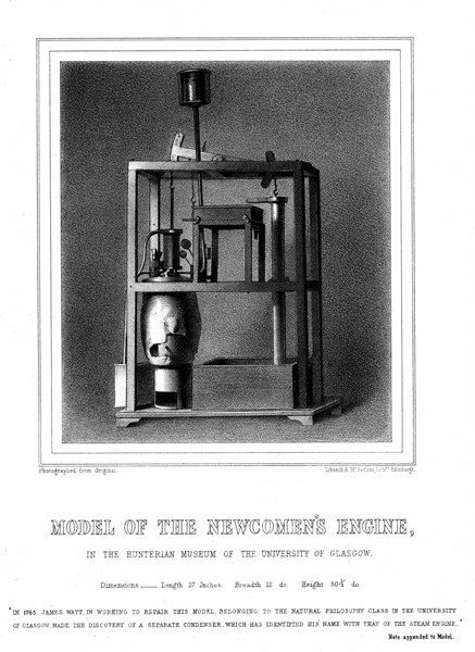 Machine à vapeur de Thomas Newcomen